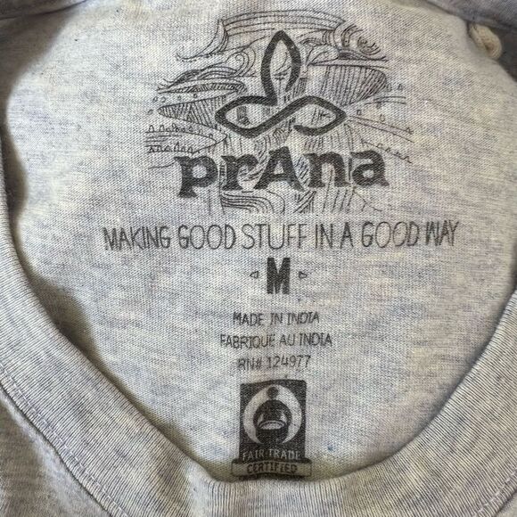 PrAna short sleeve tee 🖤 Frosty 🖤 NWT 🖤 medium - Picture 6 of 7